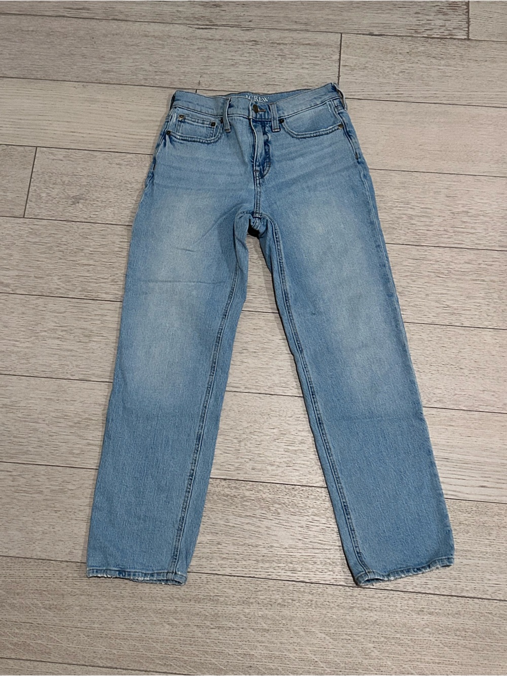 J. Crew Light Blue 90’s Classic Straight Jeans Size 25